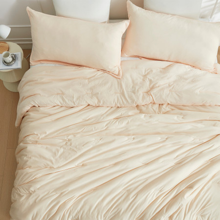 Calm Cool Collection - Coma Inducer® Oversized Comforter - Linen Beige