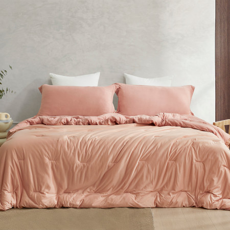 Calm Cool Collection® - Coma Inducer® Oversized Queen Comforter - Muted Clay