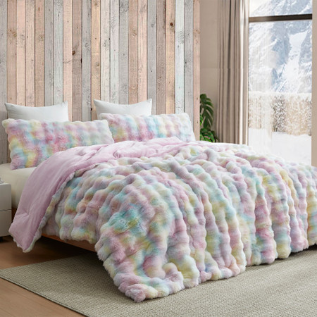 Sherbert Scoops - Coma Inducer® Oversized Queen Comforter - Rainbow Sprinkles