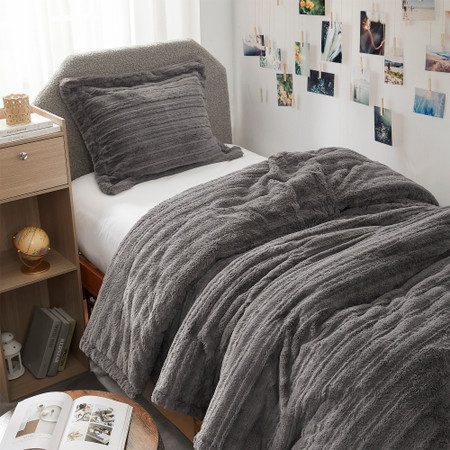 You're Makin Me Plush - Coma Inducer® Oversized Twin Comforter - Petrified Oak