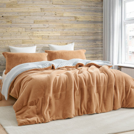 Chunky Sweater - Coma Inducer® Oversized Queen Comforter - Copper Taupe