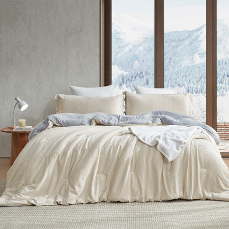 Hoodie Sleep - Coma Inducer® Oversized King Comforter - Creamy Taupe