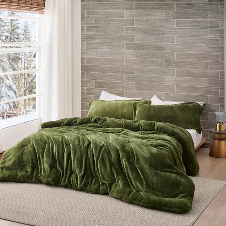 Coma Inducer® Oversized King Comforter - Me Sooo Comfy - Pesto