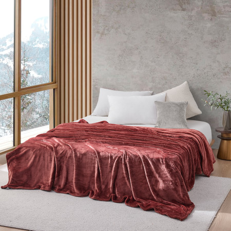Me Sooo Comfy - Coma Inducer® King Bedding Blanket - Roasted Russet