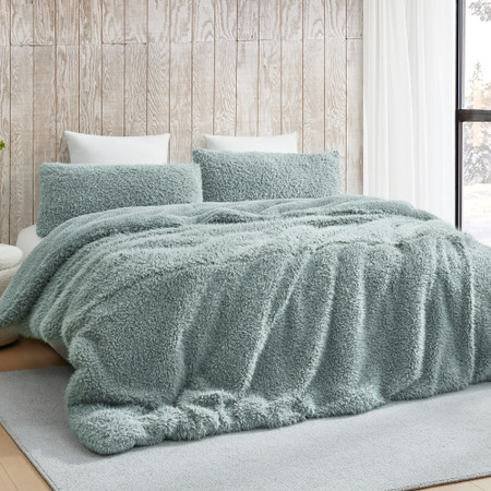 Stop It, No You Stop It - Coma Inducer® Oversized Comforter - Mossy Gray Fox