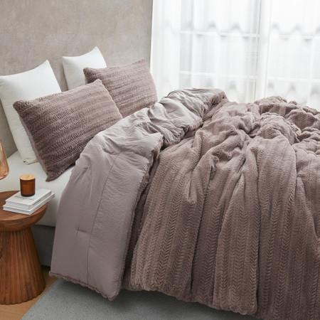 Woodland Forest - Coma Inducer® Oversized Duvet Cover - Tree Bark Brown