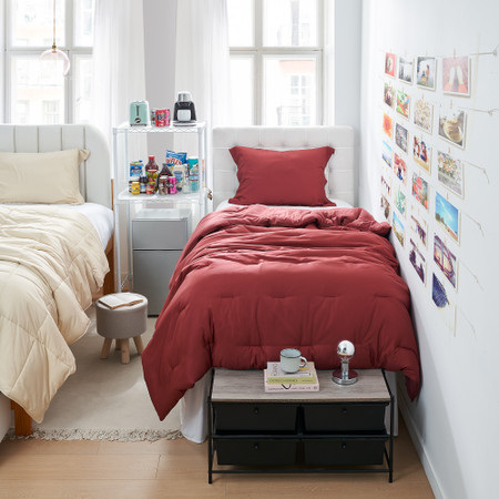 Bamboo Butter - Coma Inducer® Oversized Twin Cooling Comforter - Red Pear