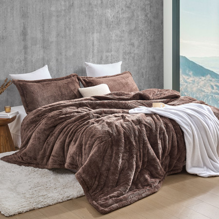 Coma Inducer® Oversized Comforter - The Original Plush - Pine Bark