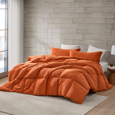 Fatter than Fat - Coma Inducer® Alaskan King Comforter - Rooibos Tea