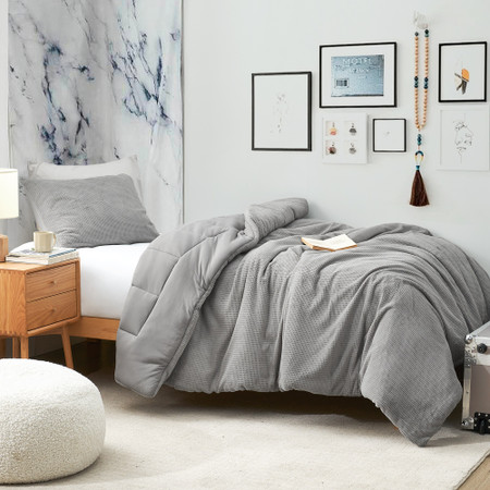 Coma-holic - Coma Inducer® (with Butter) Oversized Twin Comforter - Driftwood Gray