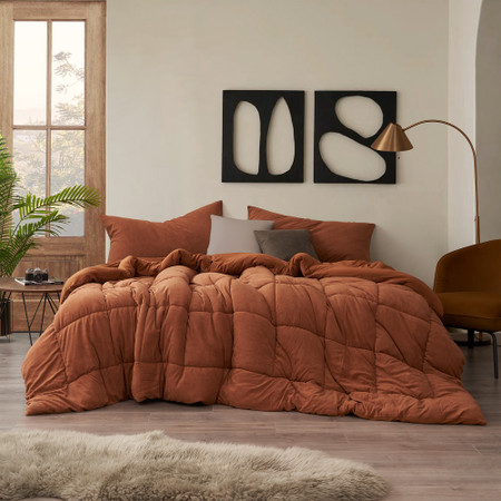 Fallin for Fall - Coma Inducer® Oversized King Comforter - Ginger