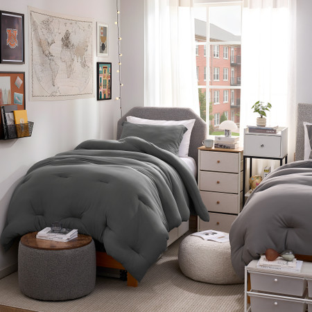 Look At This Thicky® - Coma Inducer® Oversized Twin Comforter - Standard Thicky - Beluga Baby Gray
