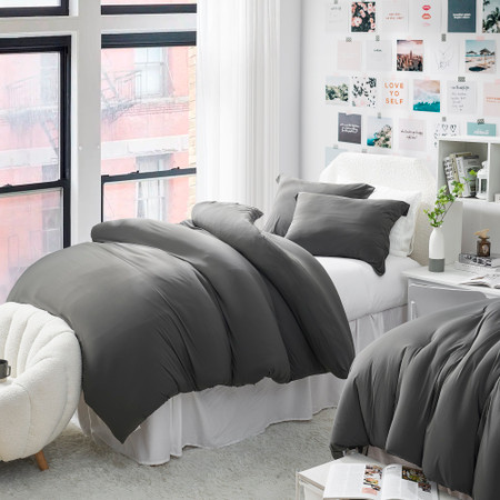 Look At This Thicky® - Coma Inducer® Oversized Twin Comforter - Extra Thicky - Beluga Baby Gray