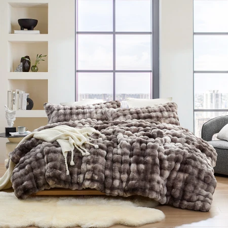 Snowball® Chunky Bunny - Coma Inducer® Oversized Queen Comforter Set - Multi Gray