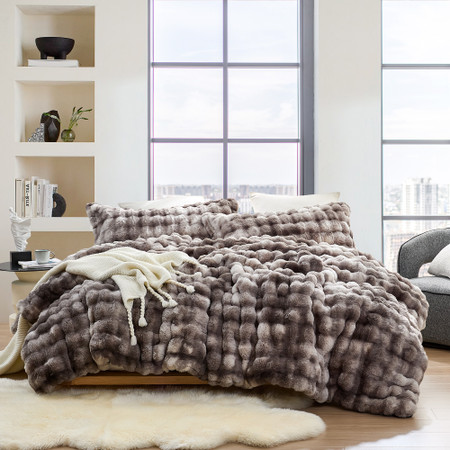 Snowball® Chunky Bunny - Coma Inducer® Oversized Comforter Set - Multi Gray