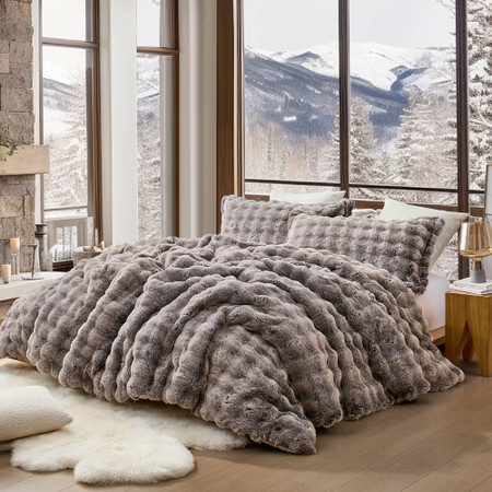 Snowball® Chunky Bunny - Coma Inducer® Oversized Queen Comforter Set - Icy Mocha
