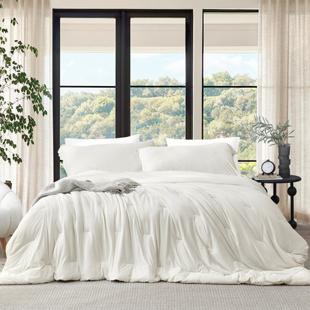 Cool It Bae - Coma Inducer® Oversized King Comforter Set - Frosty Taupe