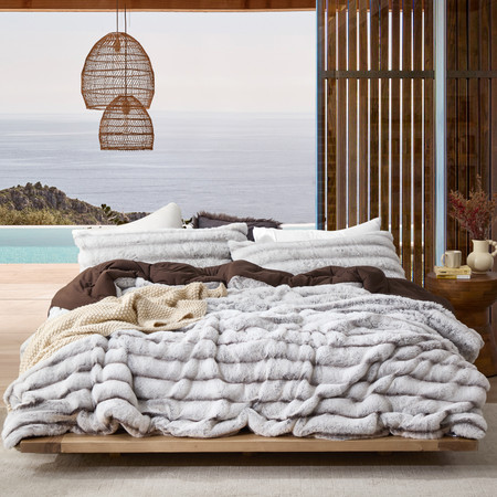 Jelly Rolls Chunky Bunny - Coma Inducer® Oversized Queen Comforter - Frosted Espresso