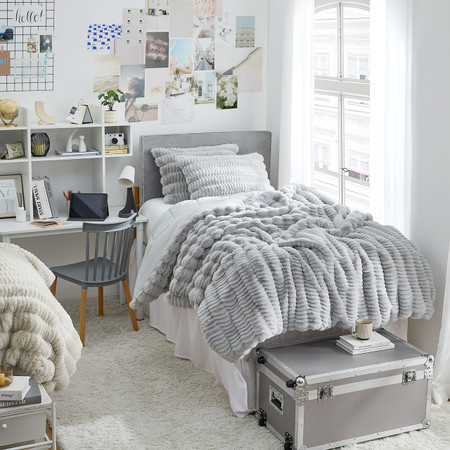 Chunky Bunny Peak of Cozy - Coma Inducer® Twin XL Comforter - Cozy Gray