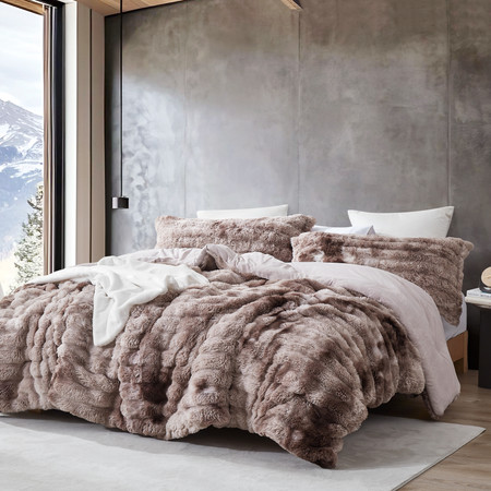 Snowball Chunky Bunny® - Coma Inducer® Oversized Comforter Set - Wisdom Brown