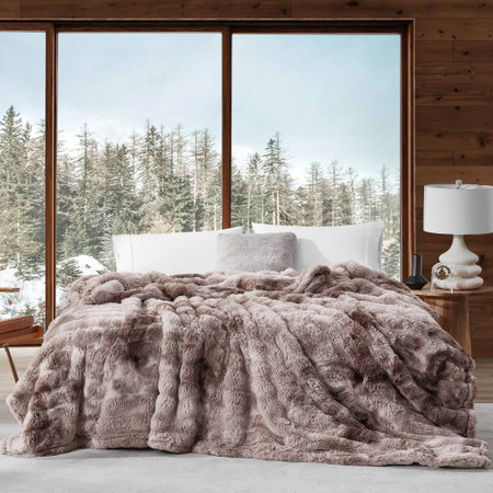 Snowball Chunky Bunny® - Coma Inducer® Blanket - Wisdom Brown