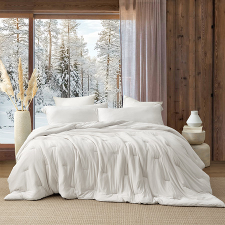 Shhhh! I'm Undercover! - Coma Inducer® Oversized Comforter Set - Fox Gray
