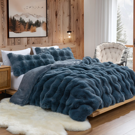 Snowball® Giant - Coma Inducer® Oversized Queen Comforter Set - Teal Tide Navy