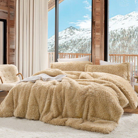 Woolly Mammoth - Coma Inducer® Oversized Comforter Set - Cream Taupe