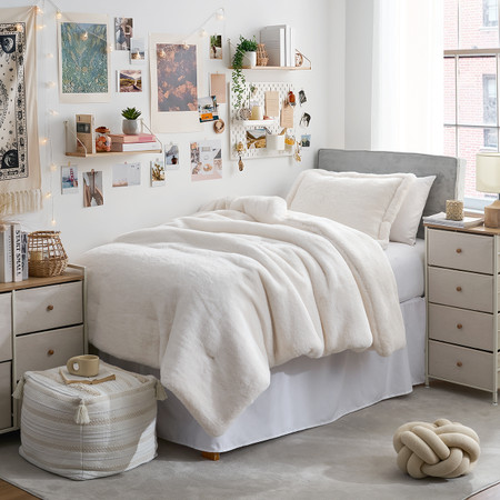 Ice Bear - Coma Inducer® Twin XL Comforter Set - Cream White