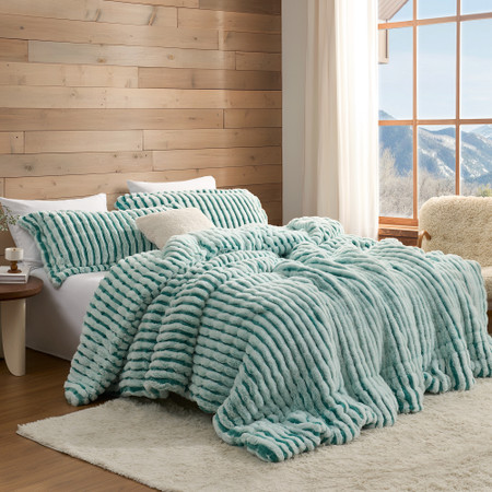 Freezin Waters - Coma Inducer® Oversized King Comforter Set - Ocean Green