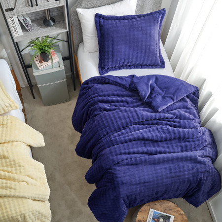 Snowball Double Chunky Bunny® - Coma Inducer® Oversized Twin Comforter Set - Baby Wisteria Purple