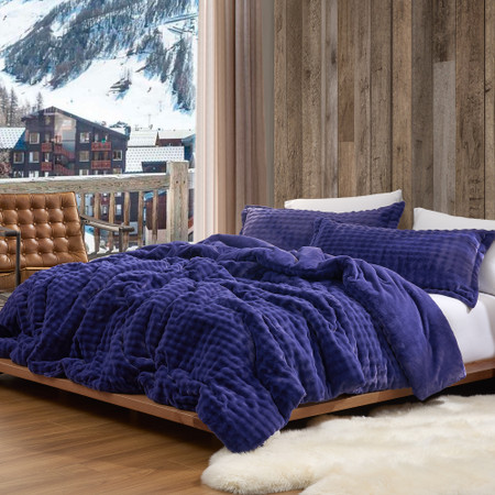 Snowball® Double Chunky Bunny - Coma Inducer® Oversized Comforter Set - Baby Wisteria Purple