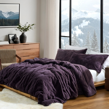 Better Than Anesthesia 2X - Coma Inducer® Oversized King Comforter Set - Purple Nightfall