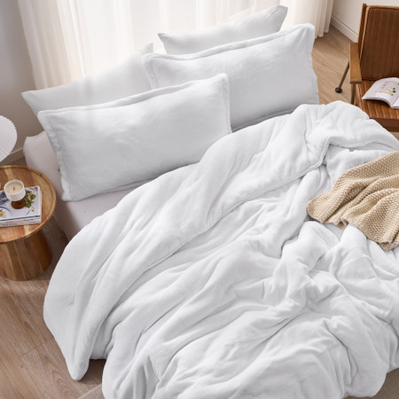 Get Under Me - Coma Inducer® Oversized Queen Comforter Set - White