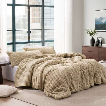 Sleep Bully - Coma Inducer® Oversized Comforter Set - Fawn Taupe
