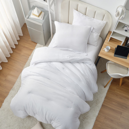 Love Thick® - Springtime Coma Inducer® Oversized Twin Comforter Set - White