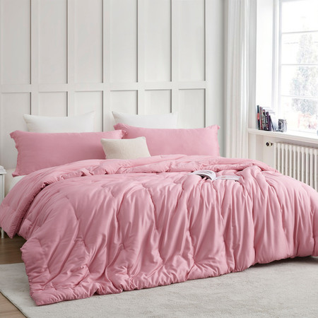 Bamboo Butter - Coma Inducer® Alaskan King Cooling Comforter - Candy Pink