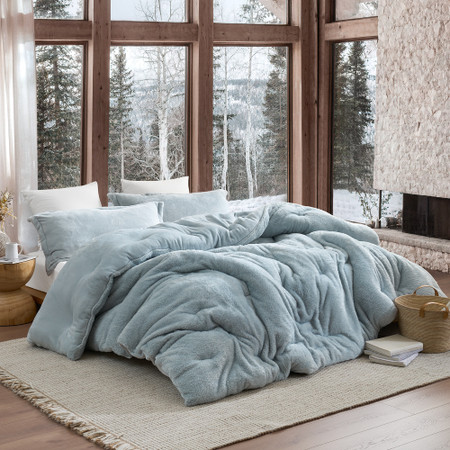 Dam Bae, She Thick® - Coma Inducer® Alaskan King Comforter Set - Icecap Gray