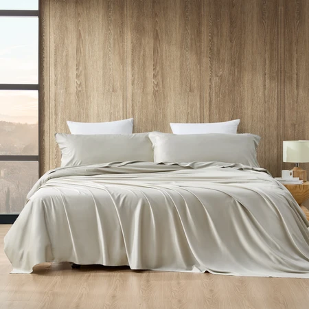 Snorze® Cloud Sheet Set - Coma Inducer® Ultra Cozy - Alaskan King in Pumice Stone