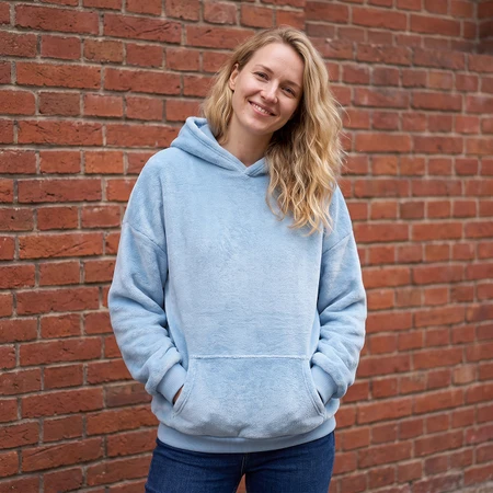Coma Hoodie™ - The Original Plush - Smoke Blue