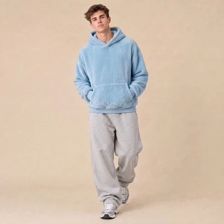 Coma Hoodie™ - The Original Plush - Smoke Blue - Men's