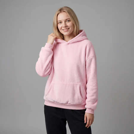 Coma Hoodie™ - The Original Plush - Icy Pink