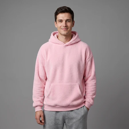 Coma Hoodie™ - The Original Plush - Icy Pink - Men's