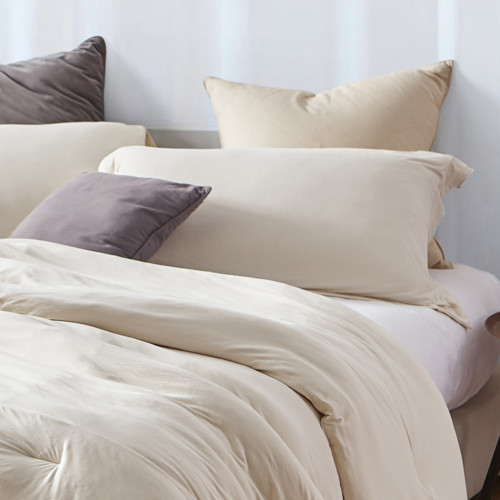 Bare Bottom® King Sham - Almond Milk