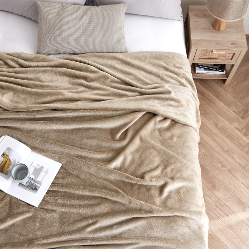 Medium Brown King Sized Bedding Blanket from Coma Inducer Luxury Brand Bedding