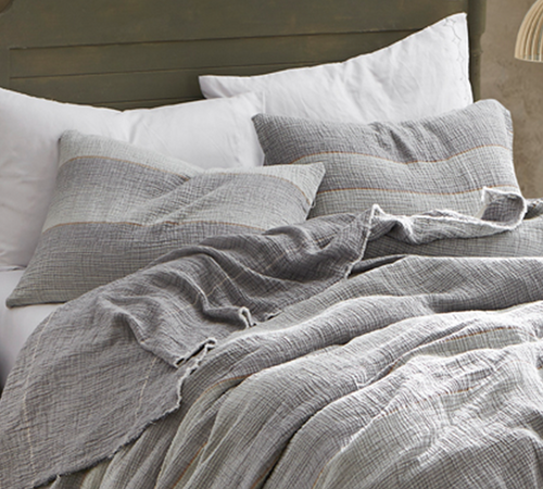 Machine Washable Luxury Bedding Accessories Trendy Multi Gray Easy to Match Bedroom Decor Ideas