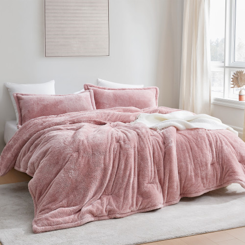 Coma Inducer® Oversized Full Comforter - The Original Plush - Sepia Rose