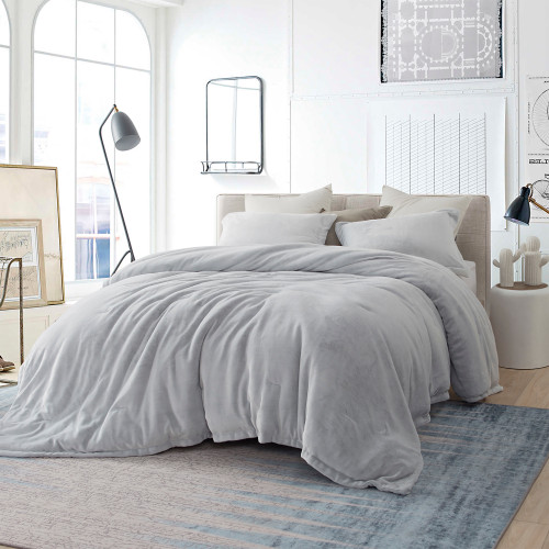 Coma Inducer® King Comforter - Oversized King XL Bedding - Frosted - Granite Gray