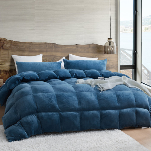Extra Long and Extra Wide King Comforter with Included King Pillow Shams