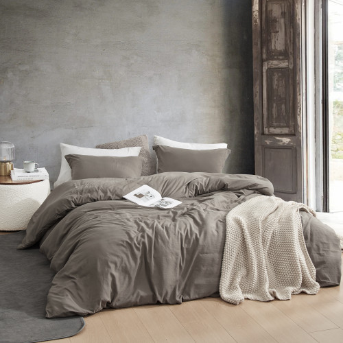 Natural Loft® Comforter - Dark Brown